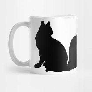 black cat Mug